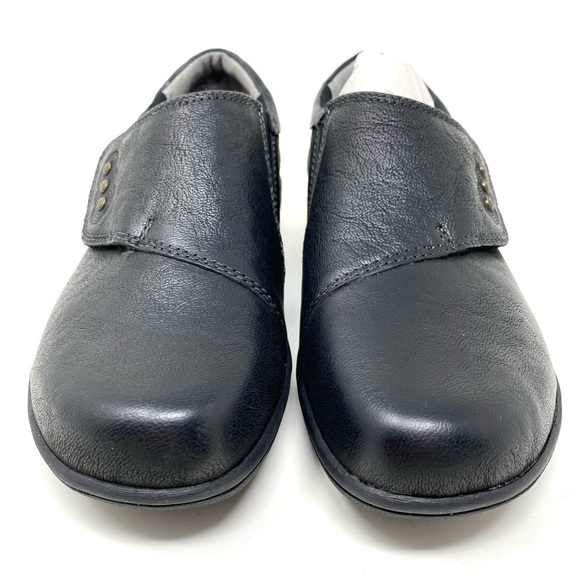 Hälsa Footwear Black Leather Anna Clog - Picture 5 of 7